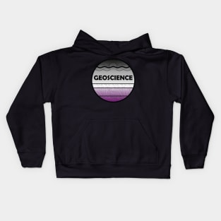 Ace Pride Geoscience Cross Section Kids Hoodie